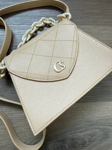 Vendo bolsa original Carmen Steffens na cor bege