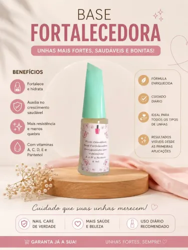 Base fortalecedora de unhas
