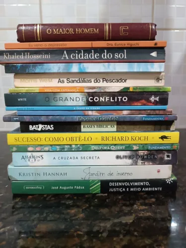 Livros para a doação 