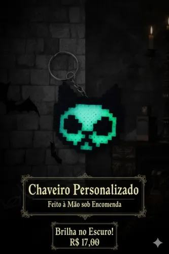 Chaveiros Personalizados - Bilha no Escuro