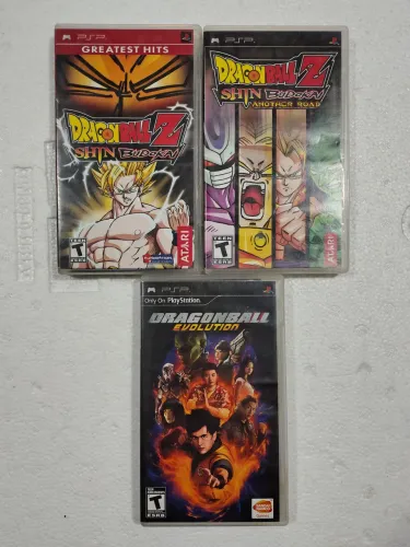 Lote de 3 jogos para PSP, Leiam a descrição.