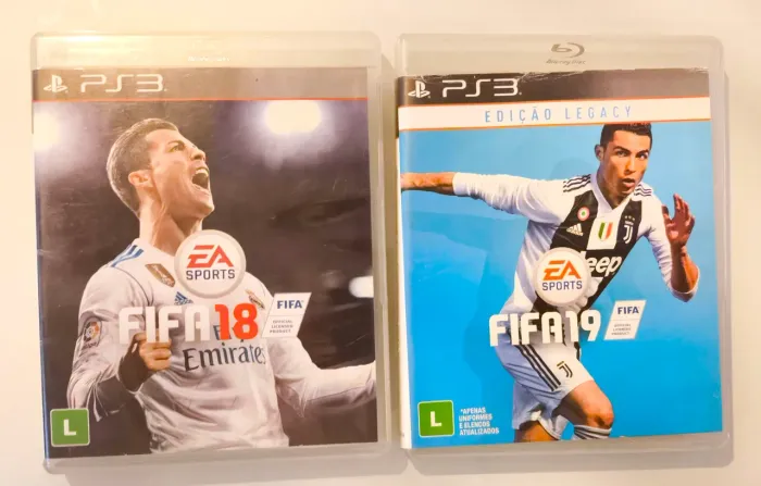 FiFa 18 & 19 PS3 mídias físicas 