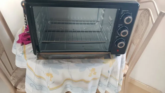 Forno Elétrico de Bancada Preto