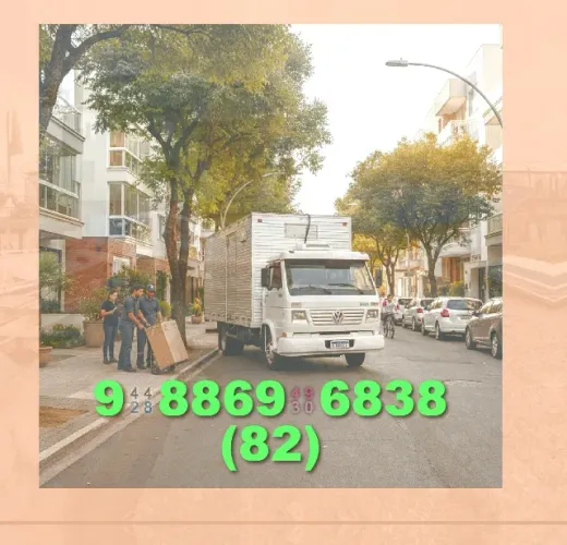 frete em bairros como mutange, jaraguá e iguaracy! transporte seguro e ágil!