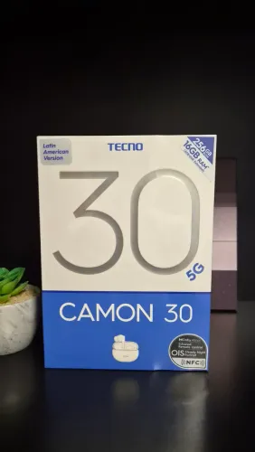 [NOVO/LACRADO] Tecno Camon 30 5G 256GB | Tela AMOLED | 5G | 70W
