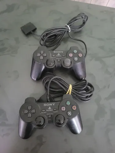 2 controles PS2 Originais Sony