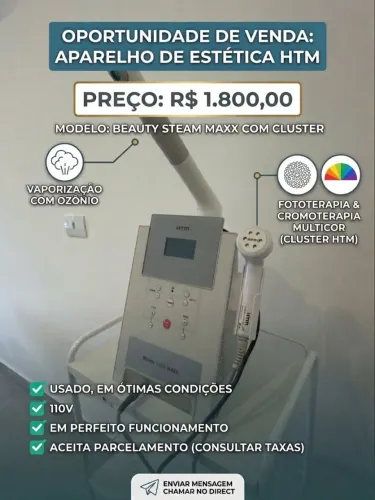 Aparelho de estética HTM