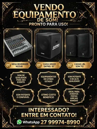 Equipamentos de som