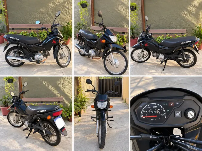 Honda Pop 110i 2024/2024 - Apenas 7 mil km