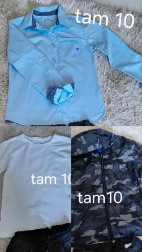 Roupa Infantil tam 08, 10, 12