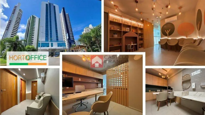 Horto Florestal, Salvador/BA Sala de alto padrão, mobiliada e decorada com 130m² e 01 vag