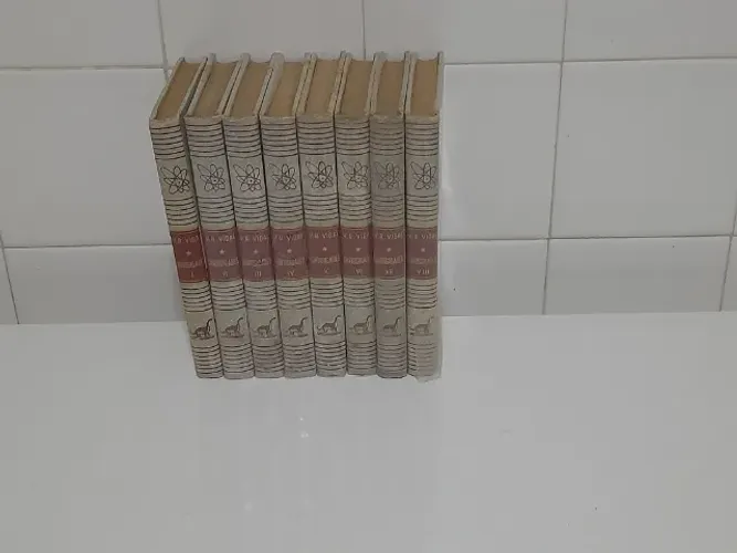 coleção curiosidades completa 8 volumes - valdomiro rodrigues vidal ótimo estado