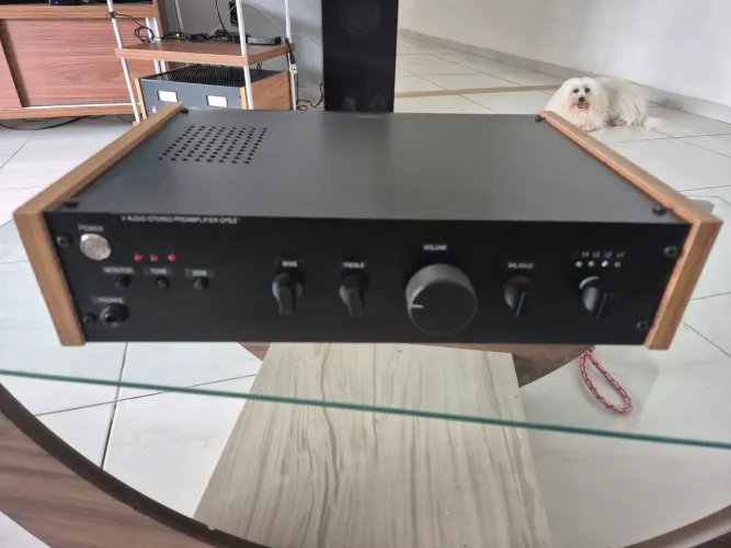 Pre amplificador hifi artesanato 