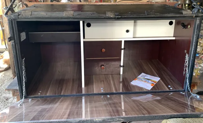 Caixa de cozinha para caminhão