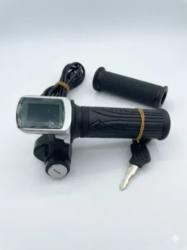 Acelerador e Manopla com chave Sport 