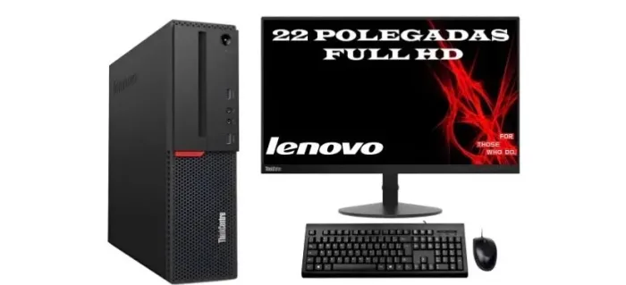 Computador Lenovo Intel core 7, 1 tb de memória, 6 gb de ran
