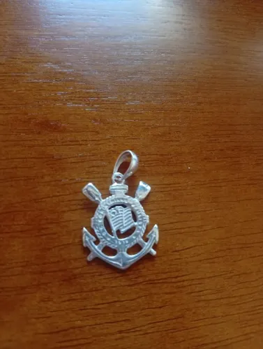 Pingente Corinthians Prata 925 Novo