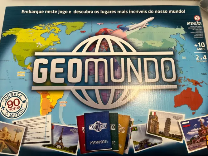 Jogo Geomundo Grow - Jogo Educativo de Geografia