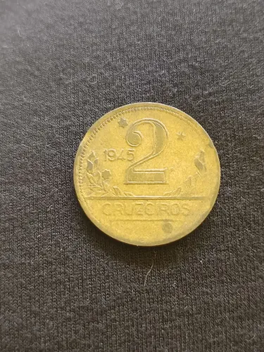 Moeda 2 cruzeiros 1945
