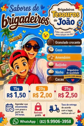 BRIGADEIROS PARA FESTA! VOCÊ AJUDA TRATAMENTO DO JOÃO AUTISTA NÍVEL 2.