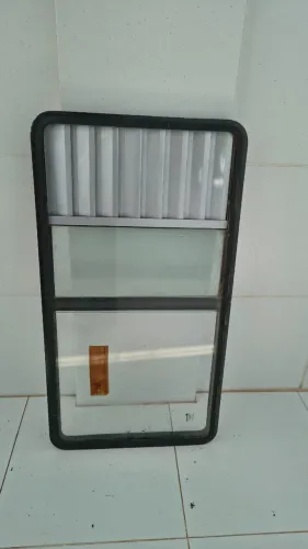 Janela, com vidro, lateral da van ducato