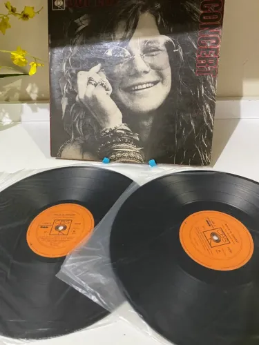 LP Disco Vinil Janis Joplin In Concert duplo