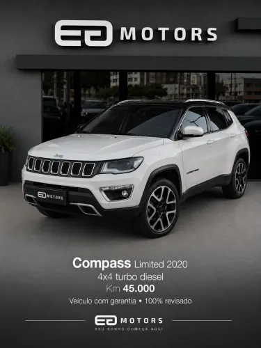 Jeep Compass Limited 2.0 4X4 Diesel 16V Aut. 2020