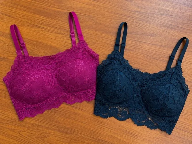 Conjunto de tops renda
