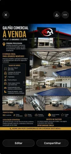 Galpão Prêmio / Barracão à venda, Jardins Madri, Goiânia, GO