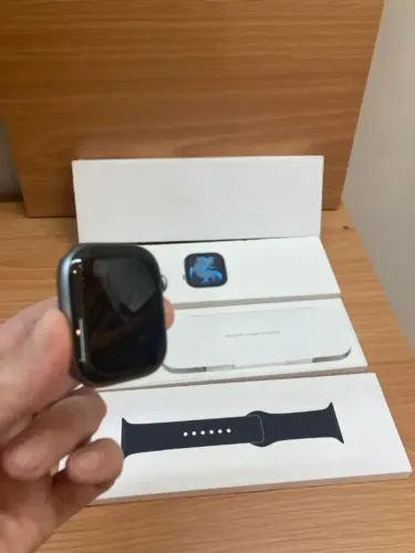 Apple Watch Série 11 46mm Cinza Espacial 100%(Garantia Apple até Outubro/2027)/Loja Física