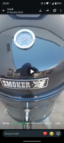 Churrasqueira Smoker Grill Land