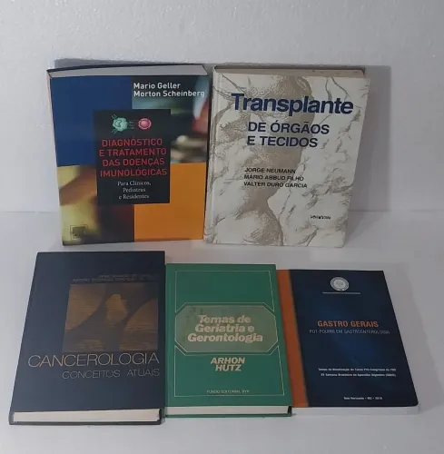 5 livros relacionados a Medicina