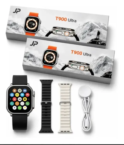 Smartwatch T900 Ultra 49mm Bluetooth Chamadas Notificações Saúde - NOVO
