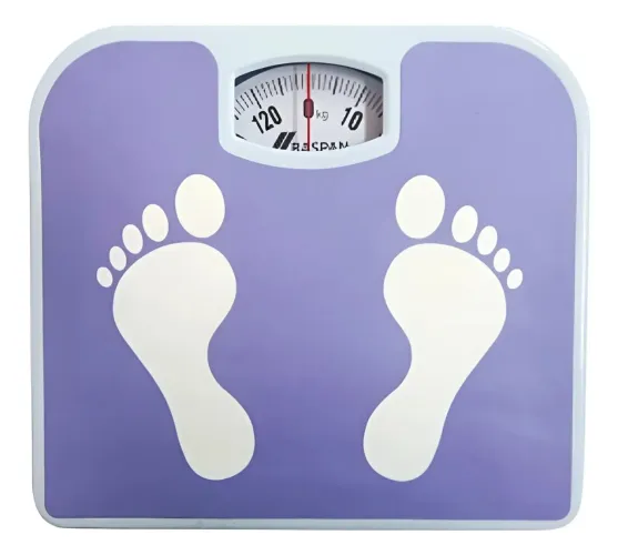 Balança corporal até 130kg de banheiro, academia, regime, controle de peso,