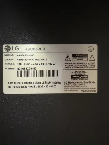 Tv LG 49 Ultra HD - 4K