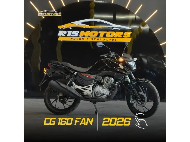Honda Cg 160 fan 2026