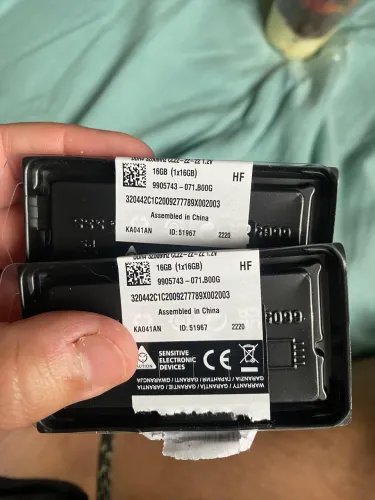 Memória RAM 32gb 2x16 ddr4 notebook 3200mhz