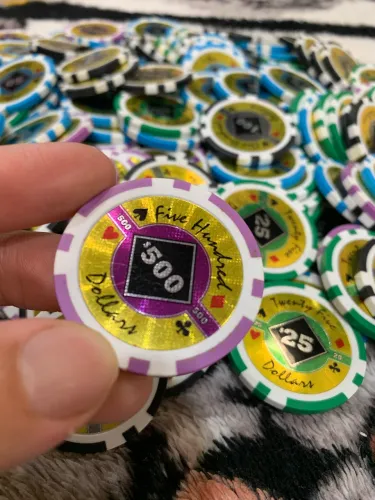 Fichas poker, ceramica 11,5