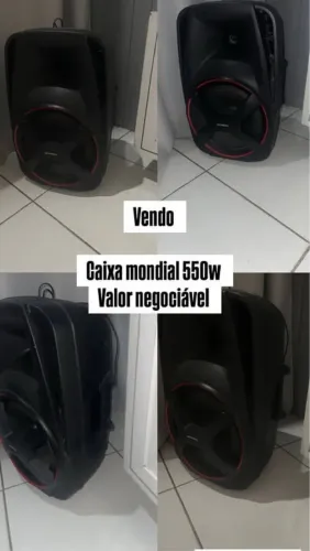 Caixa de som mondial 