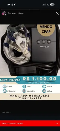 CPAP APARELHO APNEIA DO SONO