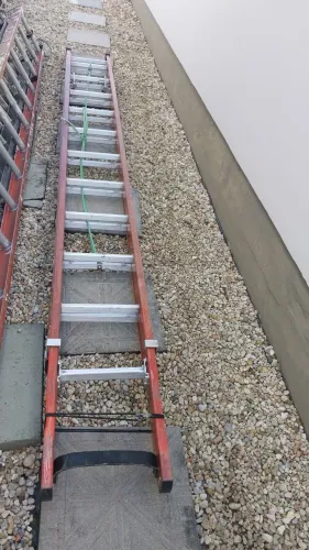 Escada Fibra 22 degraus 6, 40mts total. A cartão