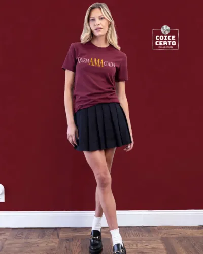 Camiseta Quem Ama Cuida