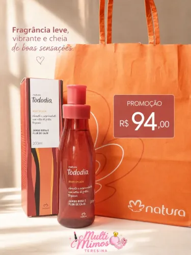 Tododia Jambo Rosa e Flor de Caju