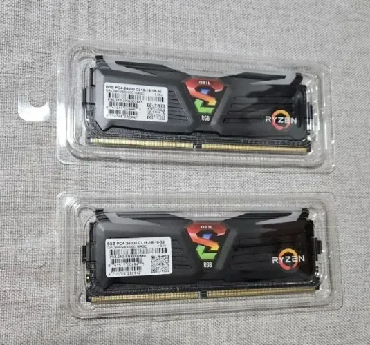 Memória 2x 8gb rgb