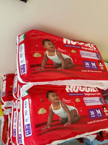 Fraldas Huggies Supreme Care