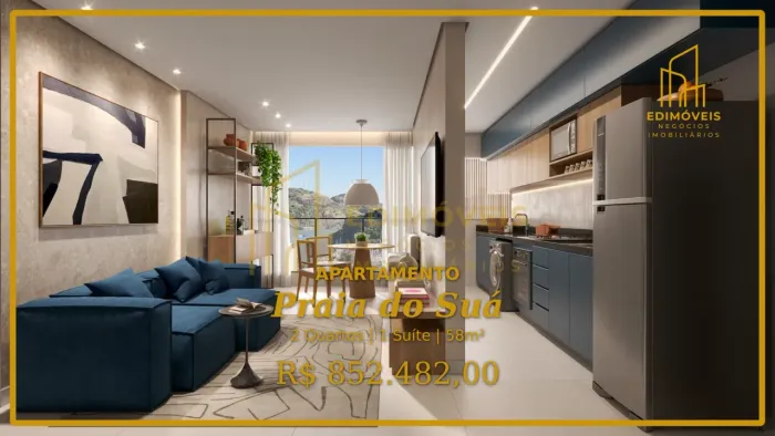Seu Espaço Ideal: Apartamento de 2 Quartos na Praia do Suá - Venha Conhecer!