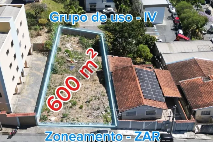 Terreno à venda na zona leste de Poços de Caldas!