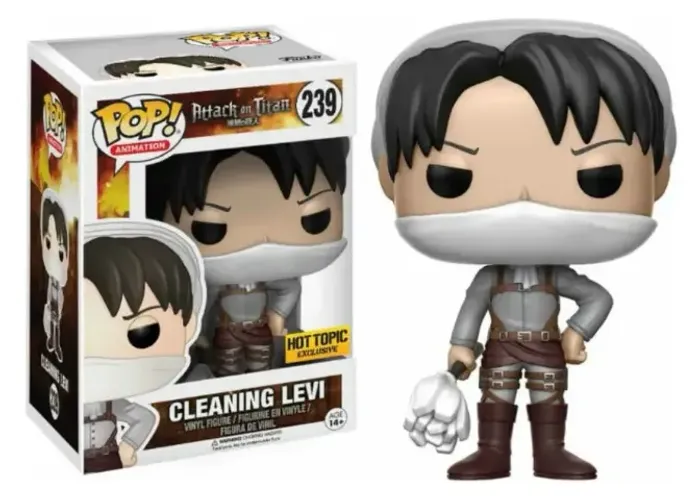 Funko Pop! Animation Attack On Titan Cleaning Levi #239