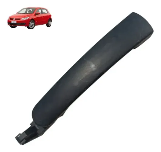 Macaneta Vw Gol Saveiro Puxador Externa G5 G6 G7 2012 2023 Preto Dianteira/traseira