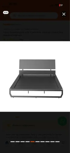 Cama Casal/Queen com Cabeceira Concept CabeCasa MadeiraOriginals
